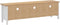 vidaXL - Tv-meubel - Hill - Range - 158x40x47 - cm - massief - grenenhout - wit