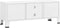 vidaXL - Tv-meubel - industrieel - 105x35x42 - cm - metaal - wit