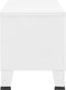 vidaXL - Tv-meubel - industrieel - 105x35x42 - cm - metaal - wit