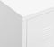 vidaXL - Tv-meubel - industrieel - 105x35x42 - cm - metaal - wit