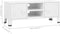 vidaXL - Tv-meubel - industrieel - 105x35x42 - cm - metaal - wit