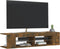 vidaXL - Tv-meubel - LED-verlichting - 135x39x30 - cm - gerookt - eikenkleurig