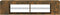 vidaXL - Tv-meubel - LED-verlichting - 135x39x30 - cm - gerookt - eikenkleurig