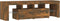vidaXL - Tv-meubel - LED-verlichting - 140x36,5x40 - cm - gerookt - eikenkleurig