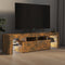 vidaXL - Tv-meubel - LED-verlichting - 140x36,5x40 - cm - gerookt - eikenkleurig