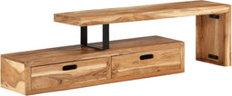 vidaXL - Tv-meubel - massief - acaciahout