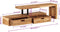 vidaXL - Tv-meubel - massief - acaciahout
