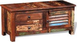 vidaXL - Tv-meubel - massief - gerecycled - hout