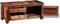 vidaXL - Tv-meubel - massief - gerecycled - hout