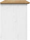 vidaXL - Tv-meubel - met - 2 - lades - BODO - 91,5x44,5x56 - cm - grenenhout - bruin
