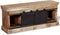 vidaXL - Tv-meubel - met - 2 - schuifdeuren - 110x30x45 - cm - massief - mangohout