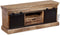 vidaXL - Tv-meubel - met - 2 - schuifdeuren - 110x30x45 - cm - massief - mangohout