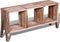 vidaXL - Tv-meubel - met - 3 - compartimenten - stapelbaar - gerecycled - teak
