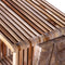 vidaXL - Tv-meubel - met - 3 - compartimenten - stapelbaar - gerecycled - teak