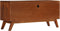 vidaXL - Tv-meubel - met - 3 - lades - 110x35x50 - cm - massief - acaciahout