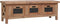 vidaXL - Tv-meubel - met - 3 - lades - 120x30x40 - cm - massief - mahoniehout
