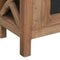 vidaXL - Tv-meubel - met - 3 - lades - 120x30x40 - cm - massief - mahoniehout