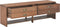 vidaXL - Tv-meubel - met - 4 - lades - 120x30x40 - cm - massief - vurenhout
