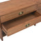vidaXL - Tv-meubel - met - 4 - lades - 120x30x40 - cm - massief - vurenhout