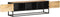 vidaXL - Tv-meubel - met - bewerkte - deur - 130x30x40 - cm - ruw - mangohout