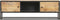 vidaXL - Tv-meubel - met - bewerkte - deur - 130x30x40 - cm - ruw - mangohout