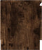 vidaXL - Tv-meubel - met - deur - 102x30x36 - cm - gerookt - eikenkleurig