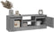 vidaXL - Tv-meubel - met - deur - 102x30x36 - cm - grijs - sonoma - eikenkleurig
