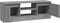 vidaXL - Tv-meubel - met - deur - 102x30x36 - cm - grijs - sonoma - eikenkleurig