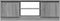 vidaXL - Tv-meubel - met - deur - 102x30x36 - cm - grijs - sonoma - eikenkleurig