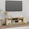 vidaXL - Tv-meubel - met - deur - 102x30x36 - cm - sonoma - eikenkleurig
