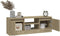vidaXL - Tv-meubel - met - deur - 102x30x36 - cm - sonoma - eikenkleurig
