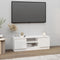 vidaXL - Tv-meubel - met - deur - 102x30x36 - cm - wit