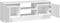 vidaXL - Tv-meubel - met - deur - 102x30x36 - cm - wit