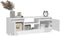 vidaXL - Tv-meubel - met - deur - 102x30x36 - cm - wit