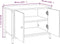 vidaXL - Tv-meubel - met - deuren - 60x35x45 - cm - bewerkt - hout - sonoma - eikenkleur