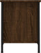 vidaXL - Tv-meubel - met - deuren - 60x35x45 - cm - bewerkt - hout - bruin - eiken