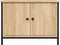 vidaXL - Tv-meubel - met - deuren - 60x35x45 - cm - bewerkt - hout - sonoma - eikenkleur