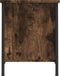 vidaXL - Tv-meubel - met - deuren - 60x35x45 - cm - bewerkt - hout - gerookt - eiken