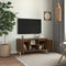 vidaXL - Tv-meubel - met - houten - poten - 103,5x35x50 - cm - bruin - eikenkleur