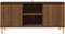 vidaXL - Tv-meubel - met - houten - poten - 103,5x35x50 - cm - bruin - eikenkleur