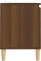 vidaXL - Tv-meubel - met - houten - poten - 103,5x35x50 - cm - bruin - eikenkleur