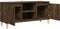 vidaXL - Tv-meubel - met - houten - poten - 103,5x35x50 - cm - gerookt - eikenkleurig