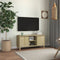 vidaXL - Tv-meubel - met - houten - poten - 103,5x35x50 - cm - sonoma - eikenkleurig