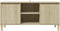 vidaXL - Tv-meubel - met - houten - poten - 103,5x35x50 - cm - sonoma - eikenkleurig