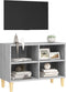 vidaXL - Tv-meubel - met - houten - poten - 69,5x30x50 - cm - grijs - sonoma - eiken