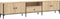 vidaXL - Tv-meubel - met - lade - 200x25x44 - cm - bewerkt - hout - sonoma - eikenkleur