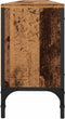 vidaXL - Tv-meubel - met - lade - 200x25x44 - cm - bewerkt - hout - oud - houtkleurig