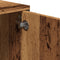 vidaXL - Tv-meubel - met - lade - 200x25x44 - cm - bewerkt - hout - oud - houtkleurig