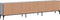 vidaXL - Tv-meubel - met - lade - 200x25x44 - cm - bewerkt - hout - grijs - sonoma - eiken