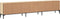 vidaXL - Tv-meubel - met - lade - 200x25x44 - cm - bewerkt - hout - sonoma - eikenkleur